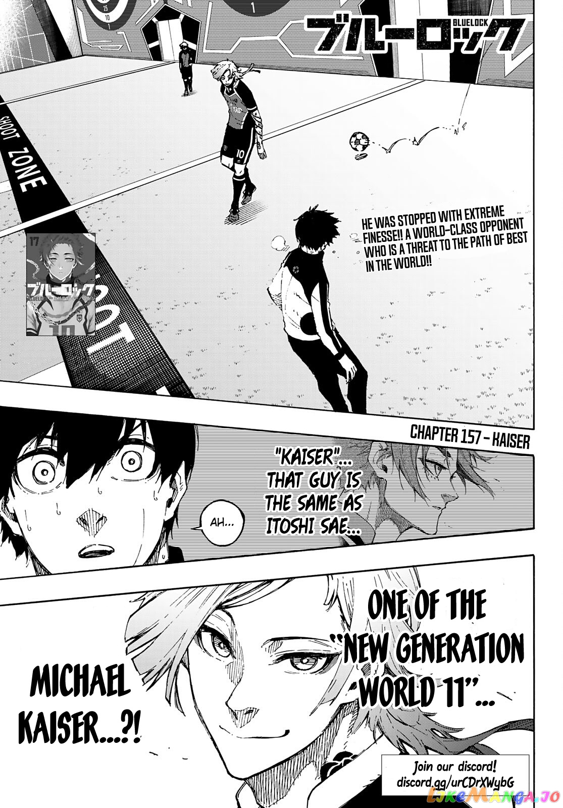 Blue Lock Chapter 157 image 02